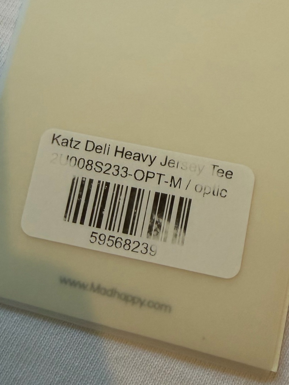 Madhappy x Katz's Delicatessen Heavy Jersey T-Shirt - Picture 3 of 12